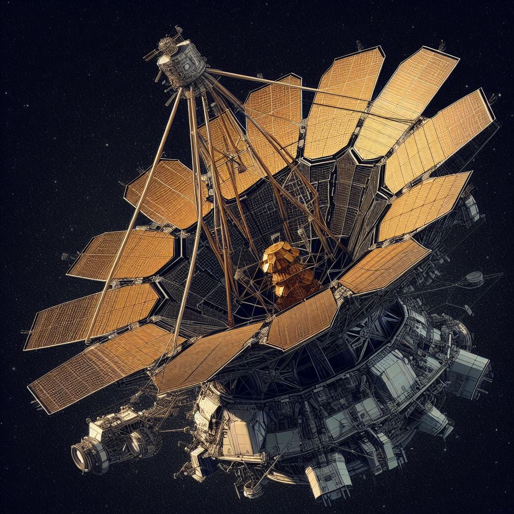 Teleskop Nasa, Ilustrasi Foto Berbasis AI : TIm Lensa Warta