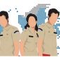 Ilustrasi PNS - (Pinterest)