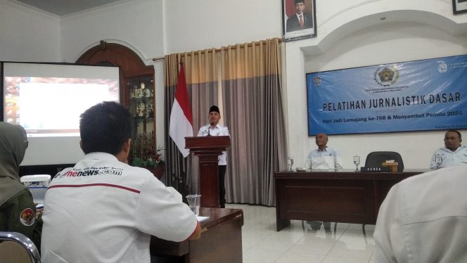 
 Sekda Agus Triyono Senang, Diadakan Pelatihan Jurnalistik