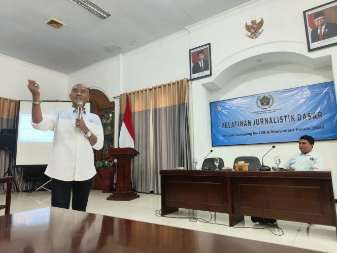 
 Puluhan Jurnalis Lumajang Ikuti Pelatihan