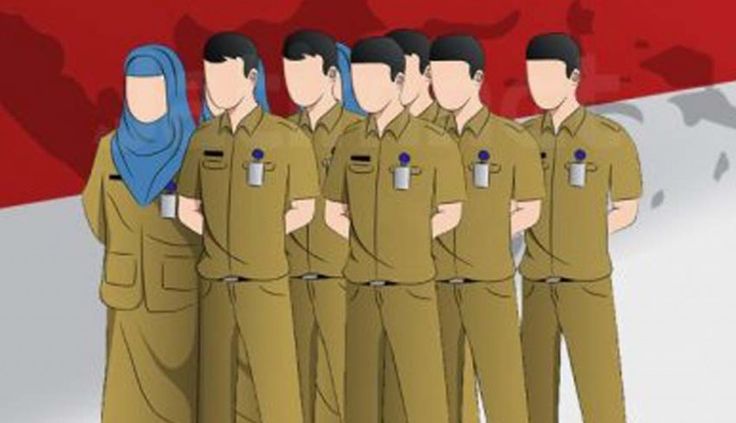 Ilustrasi PNS- Pinterst