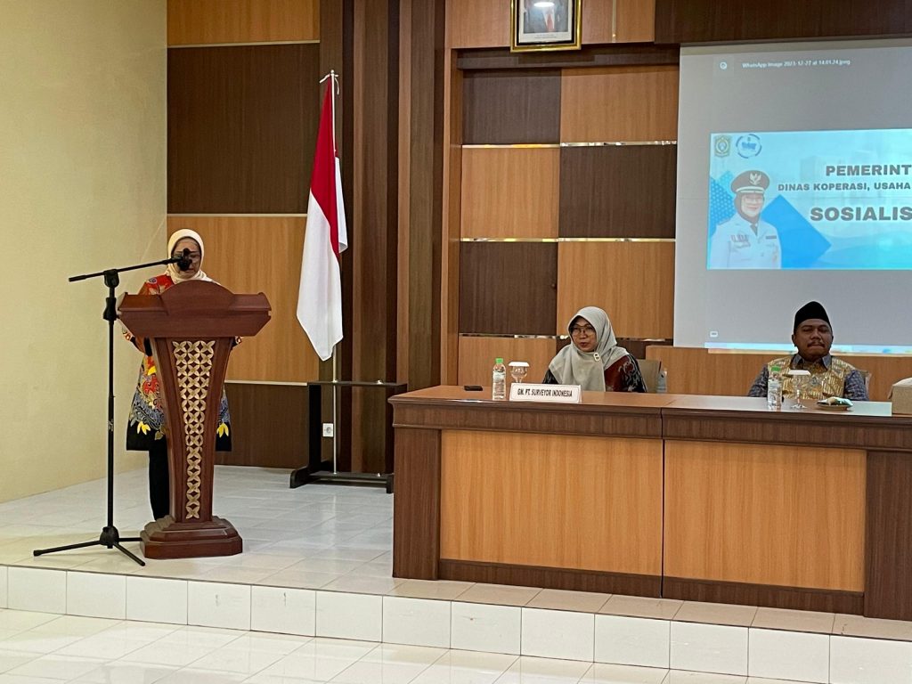DISKOPINDAG GELAR KEGIATAN SOSIALISASI SERTIFIKASI HALAL BAGI UMKM AGAR LEBIH BERDAYA SAING
