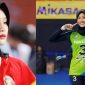 foto atlet voli Megawati Hangestri dan Wilda Nurfadhilah,