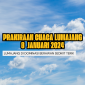 Prakiraan Cuaca 8 Januari 2024