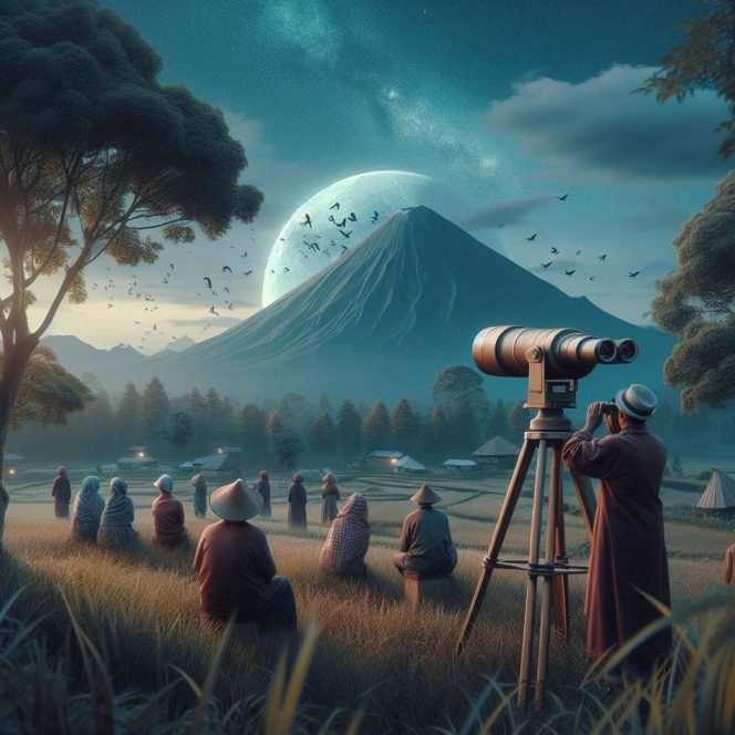 
 Ilustrasi Foto Berbasis AI : TIm Lensa Warta