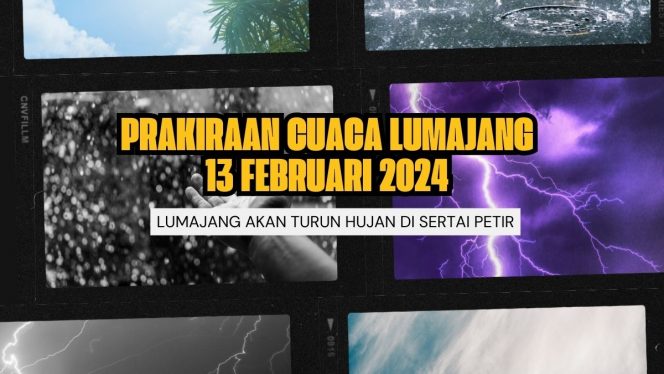 
 Ilustrasi Prakiraan Cuaca Dilumajang Hari Ini