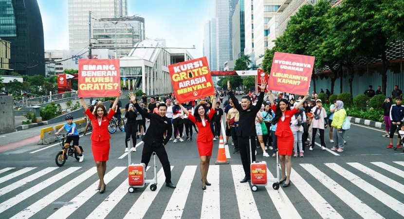 Periode booking Kursi Gratis AirAsia cuma dari tanggal 19-25 Februari 2024. 