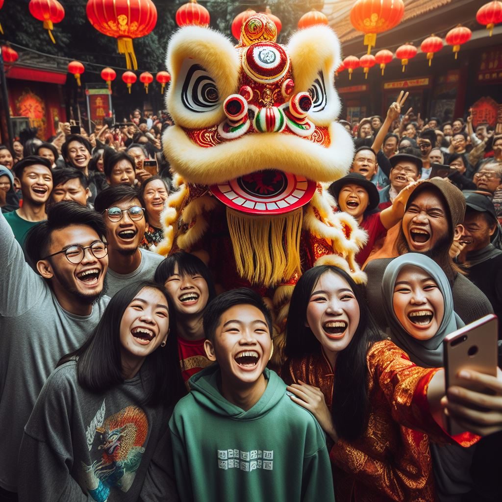Ilustrasi Foto Berbasis AI : TIm Lensa Warta
