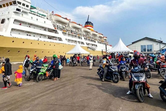 
 (ILUSTRASI) Program mudik motor gratis naik kapal laut dibuka Kemenhub untuk Lebaran 2024.