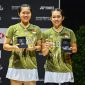 Lanny Tria Mayasari/Ribka Sugiarto meraih satu-satunya gelar juara Yonex Swiss Open 2024 bagi Indonesia. (PBSI)