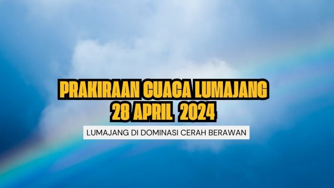 
 Ilustrasi Prakiraan Cuaca Dilumajang