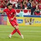 Marselino Ferdinan mencetak dua gol ke gawang Yordania di Piala Asia U-23. (Dok. PSSI)