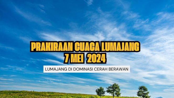 
 Ilustrasi Prakiraan Cuaca Dilumajang