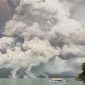 BNPB mengingatkan masyarakat di Pulau Tagulandang menghindari kawasan pesisir karena ada potensi tsunami akibat erupsi Gunung Ruang.