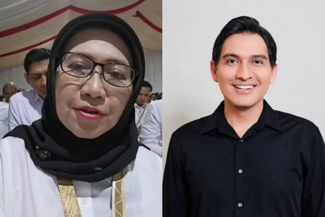 
 Bikin Salfok! Artis Ini Ada di Belakang Bunda Indah, Bupati Lumajang Saat Ikuti Acara Retret