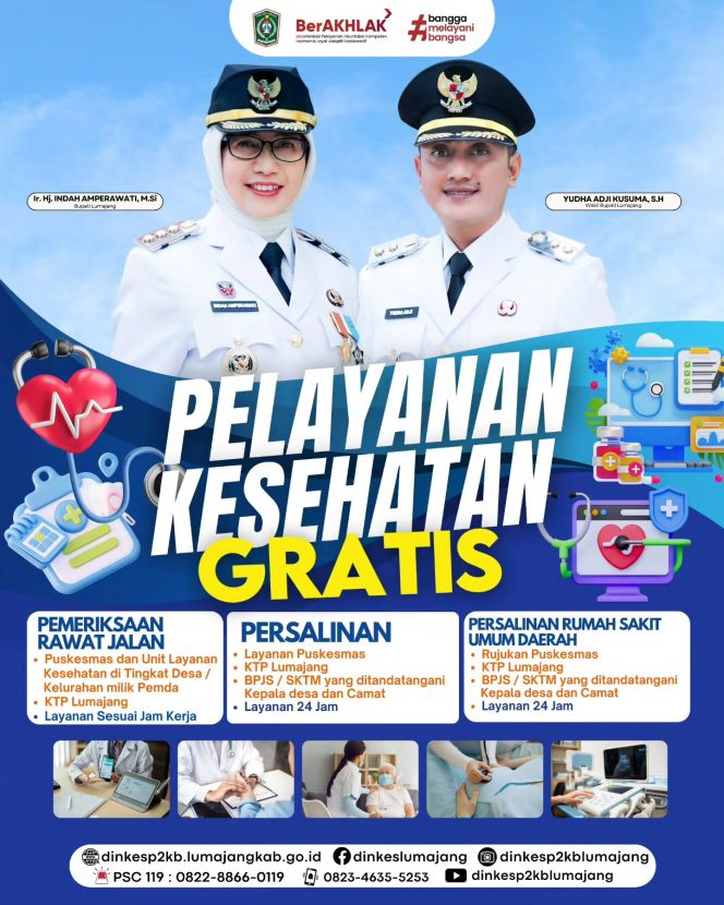 
 Pemkab Lumajang Mudahkan Layanan Kesehatan dan Persalinan Gratis untuk Warga
