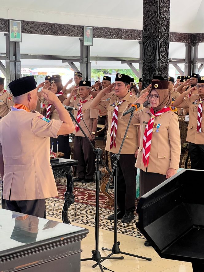
 Pelantikan Ketua Mabicab dan Kwarcab Gerakan Pramuka Lumajang: Memperkuat Karakter Pemuda Untuk Generasi Emas Di Lumajang
