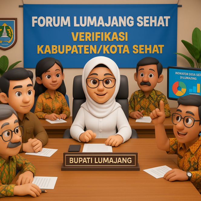 
 Bupati Lumajang: Kota Sehat Dimulai dari Desa dan Data yang Kuat