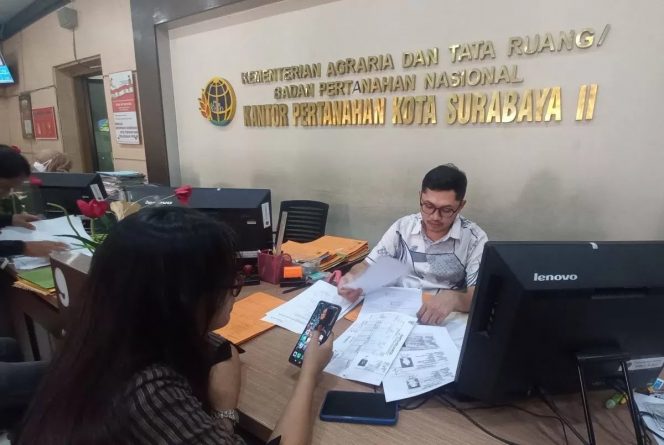 
 16.594 Sertifikat Tanah di Surabaya II Beralih ke Digital, BPN Percepat Implementasi Sertel