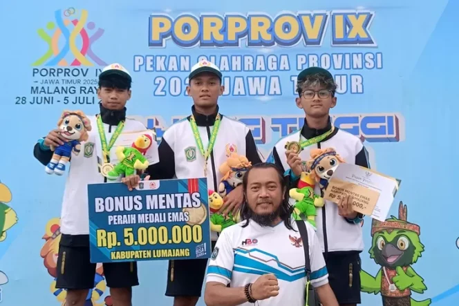 
 Pelajar dan Mahasiswa Lumajang Sabet Emas Panahan di Porprov IX Jatim 2025