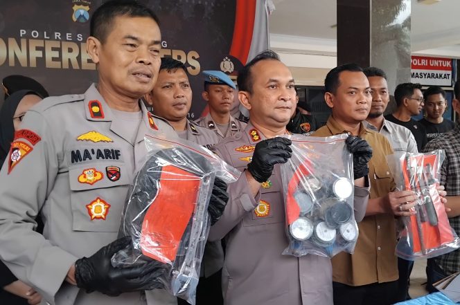 
 Sindikat Pencuri Meteran Air Diringkus, Polres Lumajang Kejar Dua DPO